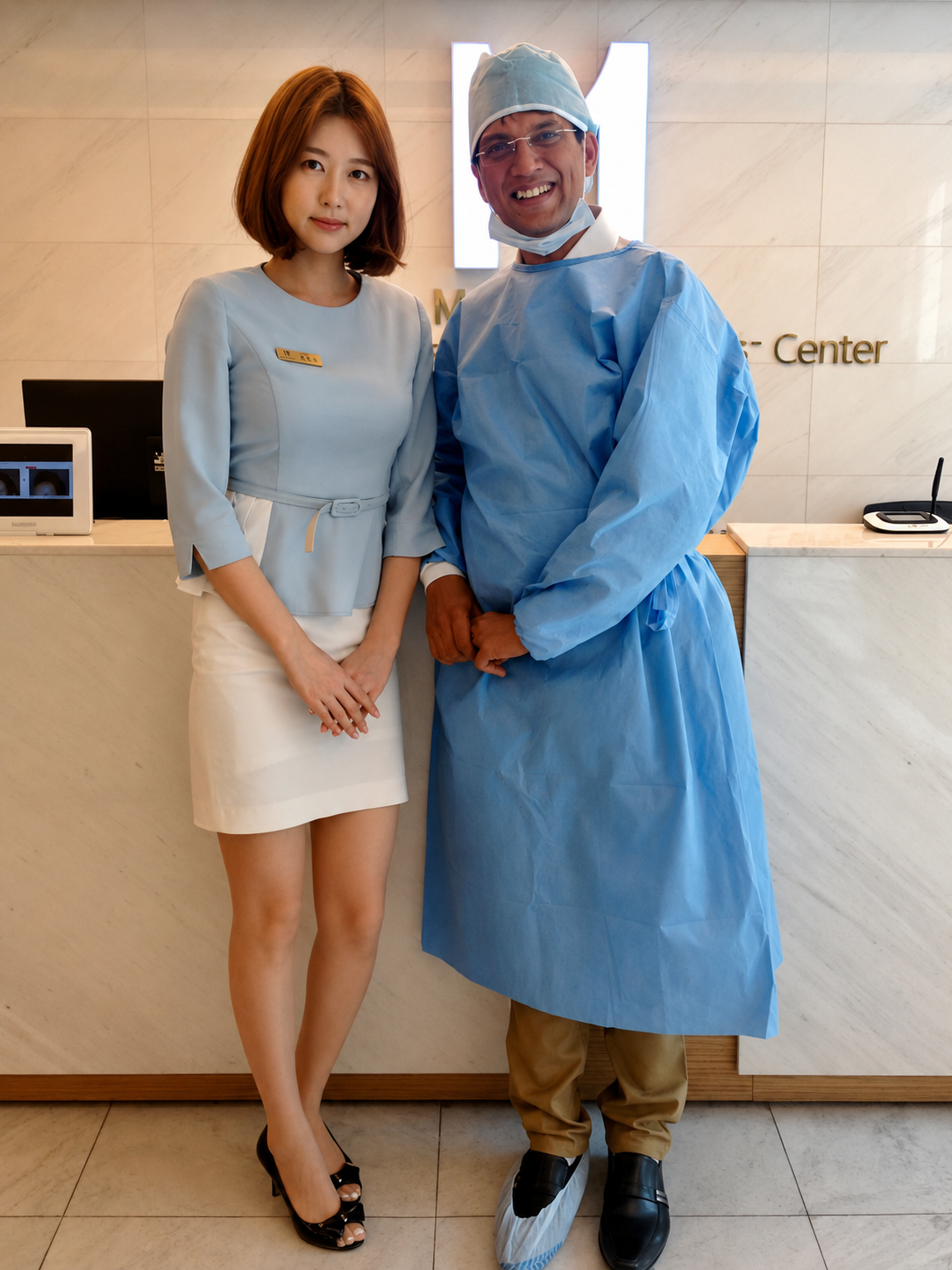 Dr. Amit Porwal training in Seoul